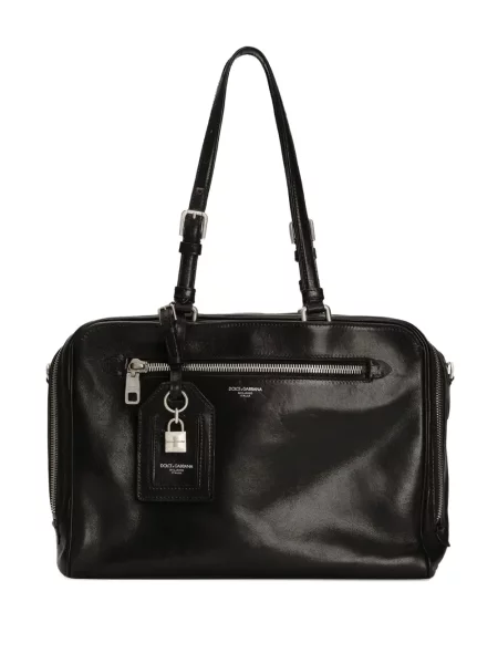 Geantă Dolce & Gabbana cu cataramă negru