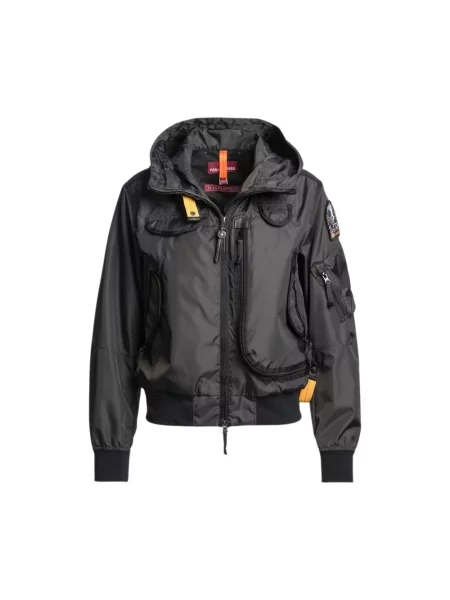 Kurtka bomber Parajumpers z kapturem czarny