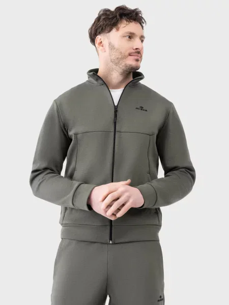 Кофта AVECS бавовна/поліестер зелений