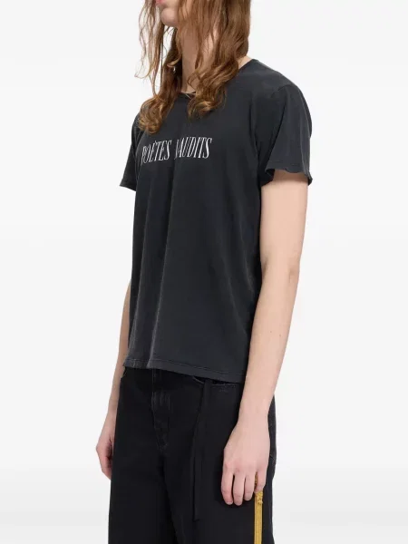 Tricou Ann Demeulemeester cu imagine gri