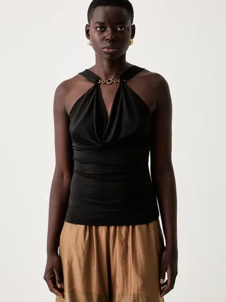 Marciano by Guess bluză cu bretele pentru femei RAISSA negru