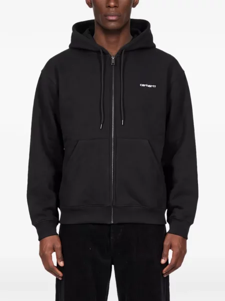 Geacă Carhartt Wip cu glugă negru