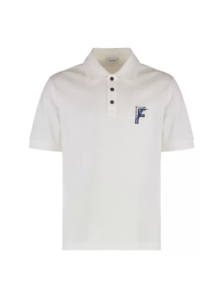 Koszulka polo Salvatore Ferragamo biała