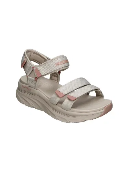 Sandále Skechers sivá