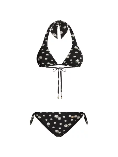 Bikini Dolce & Gabbana cu imagine negru