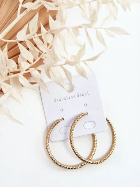 Обеци Glam Chic бяло