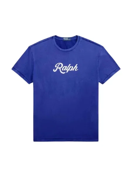 Koszulka polo Polo Ralph Lauren z logo niebieska