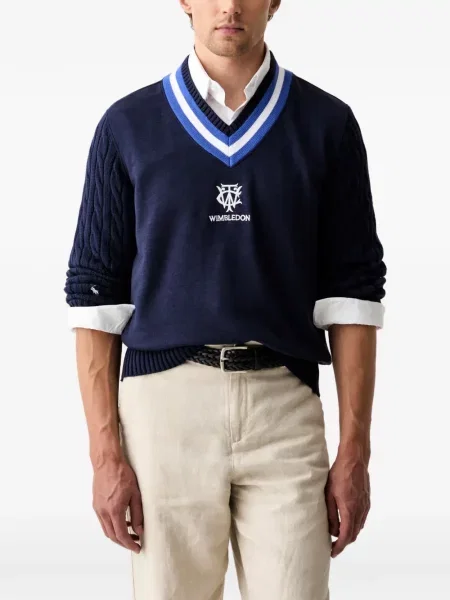 Bőr futó masnis sneaker Polo Ralph Lauren piros