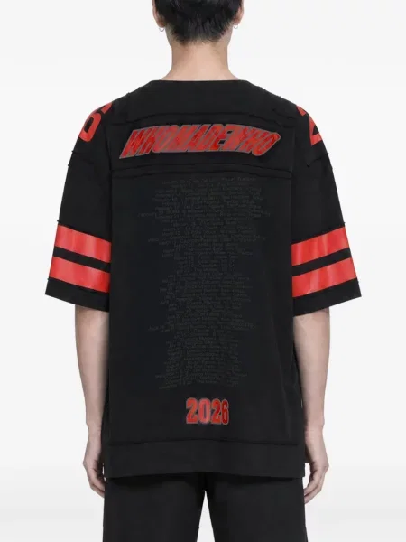 Tricou Who's Who cu imagine negru