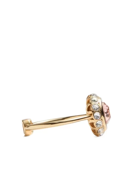 Inel Valentino Garavani de cristal auriu