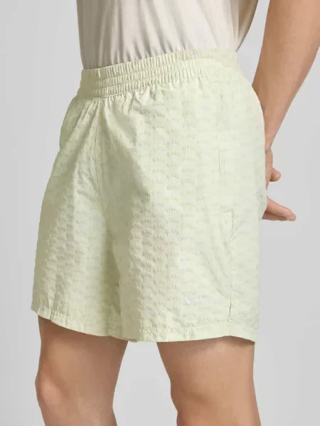 Szorty o kroju regular fit z wyhaftowanym logo Blkvis