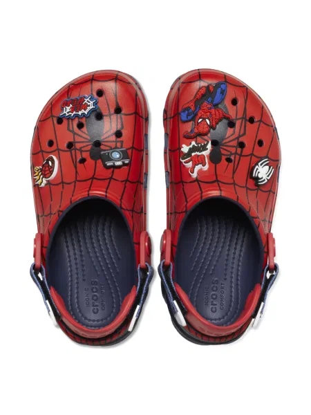 Chodaki dziecięce Crocs czerwone