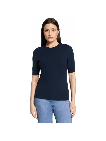 Sweter Betty Barclay z kapturem niebieski