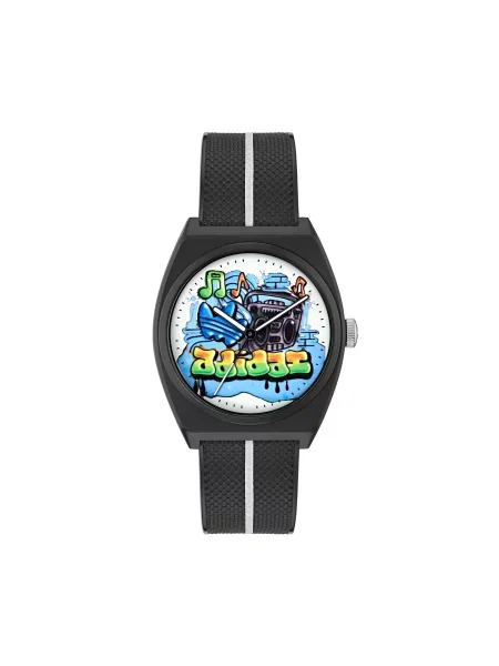 Годинник adidas Project Two чорний