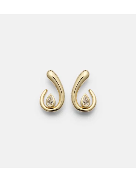 Naušnice Shay Jewelry zlatna