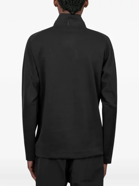 Majica s kapuljačom na patentni zatvarač Oakley crna