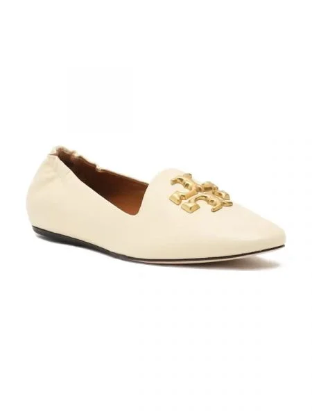 TORY BURCH De piele mocasini Eleanor bej