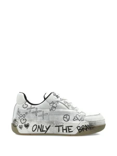 Sneakerși Diesel alb