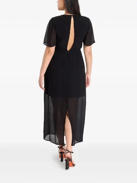 Rochie midi Samsøe Samsøe negru