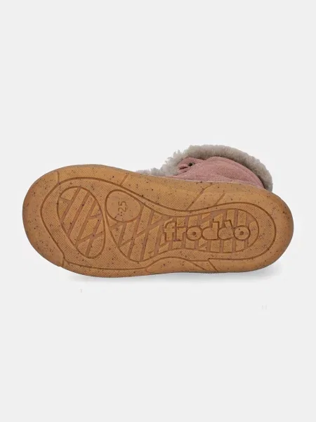 Froddo Дитячі замшеві зимові черевики MINNI SUEDE LACES
