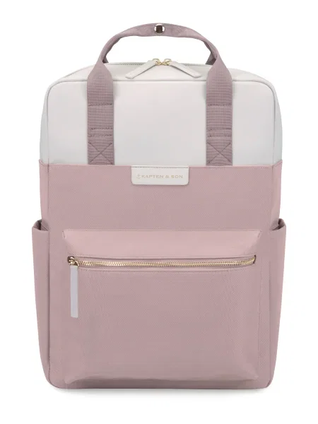 Kapten & Son Batoh Bergen Small Dusty Rose ružová / biela