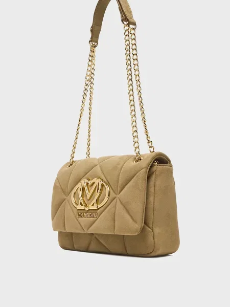 Сумка Love Moschino бежевая