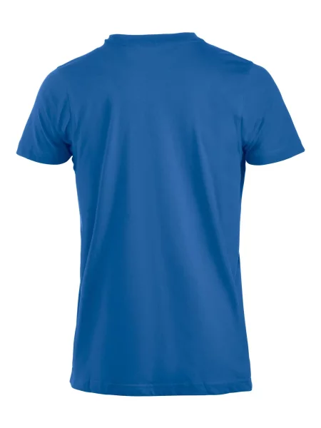 Clique Premium-T koszulka z okrągłym dekoltem single jersey – royal blue niebieska