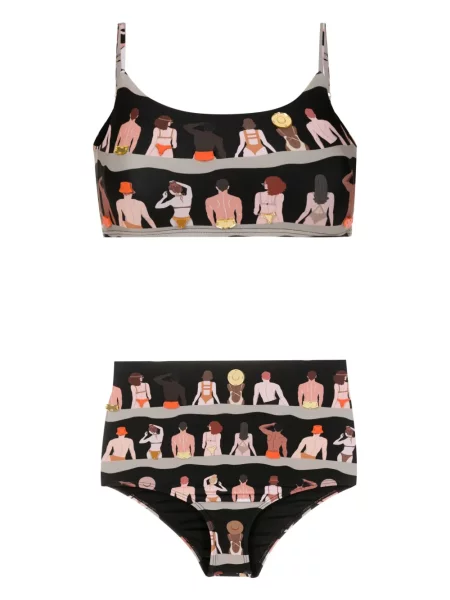 Bikini Amir Slama cu imagine negru