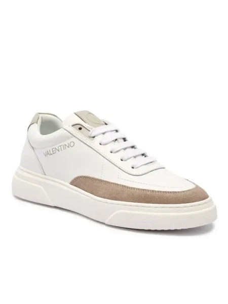 Valentino Teniși din piele STUNNY alb