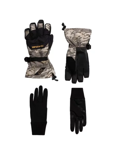 Mănuși Dakine cu imagine cu model camuflaj negru