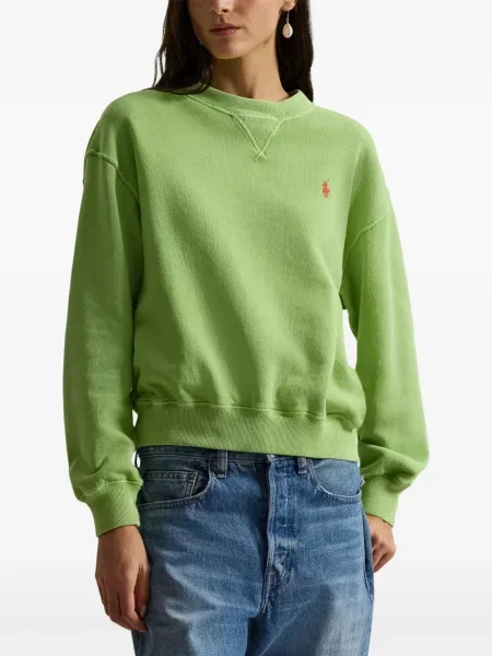 Ριγέ δερμάτινος κάλτσες Polo Ralph Lauren με κορδόνι μαύρο