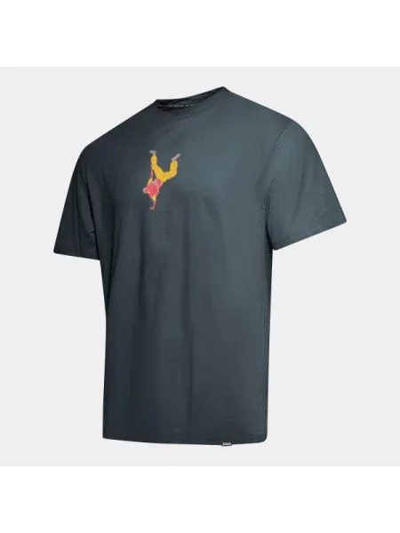 T-shirt w stylu casual Joma Step szara