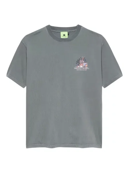 Тениска New Amsterdam с принт зелено