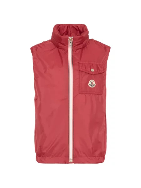 Dětska vesta Moncler Enfant červená