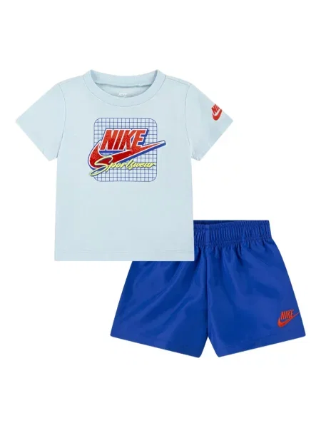 Szorty dziecięce Nike niebieskie