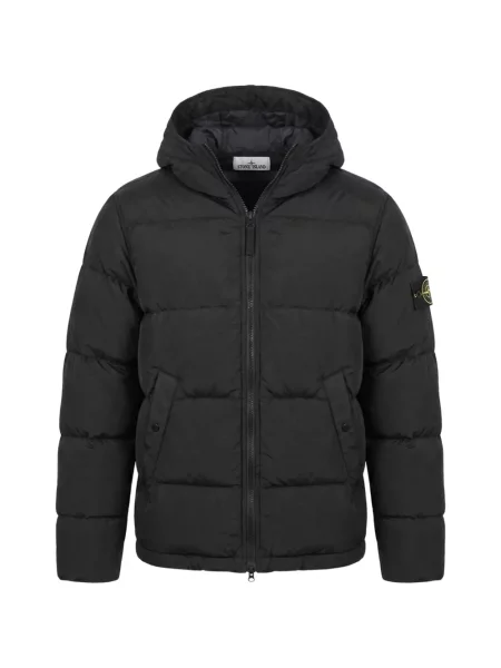 Geacă Stone Island cu strasuri negru
