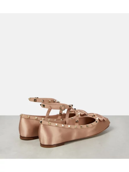 Balerini Valentino Garavani din satin