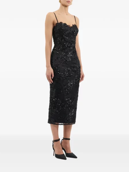 Rochie midi Rebecca Vallance negru
