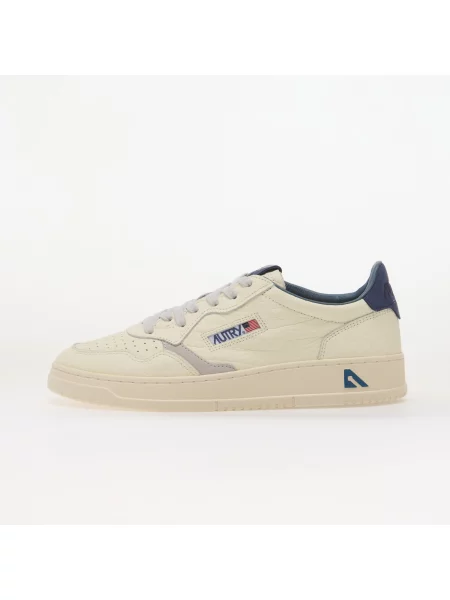 Sneakers Autry Medalist Low Man White/ Blue EUR 45 alb