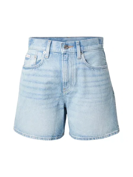 Calvin Klein Jeans Jeans High Rise Relaxed deschis albastru