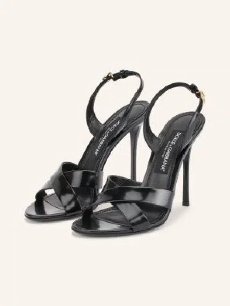 Dolce & Gabbana Sandály černá