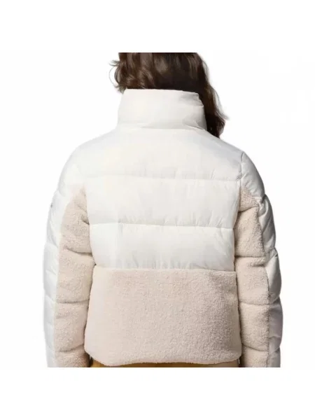 Kurtka COLUMBIA LEADBETTER POINT II SHERPA HYBRID biały