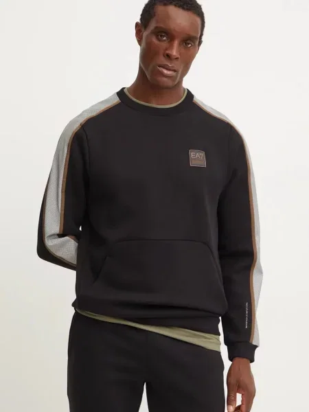 Pulover Emporio Armani črna
