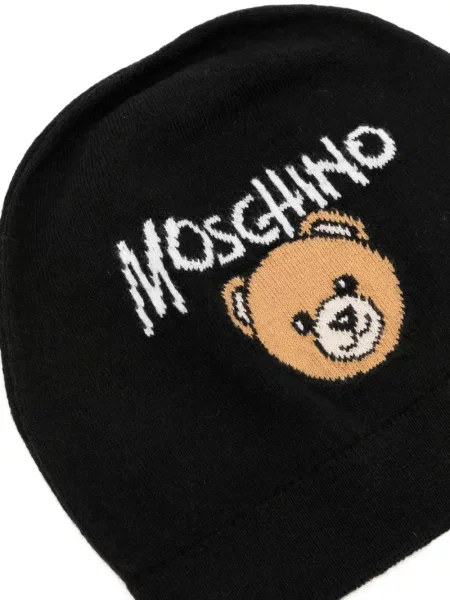 Czapka dziecięca Moschino czarna