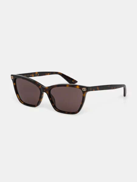 Gucci ochelari de soare cat eye pentru femei maro