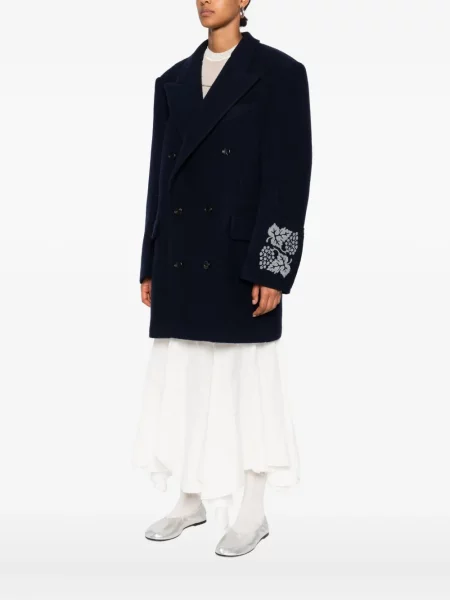 Блейзър Federico Cina бродиран синьо