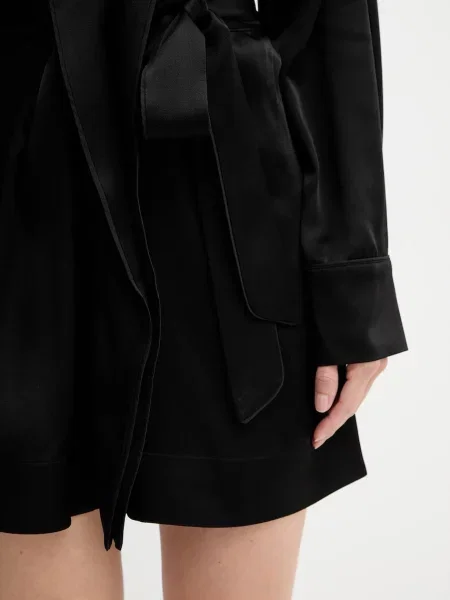 Платье мини Victoria Beckham черное