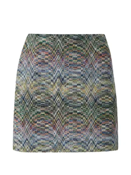 Fustă Missoni tricotate albastru