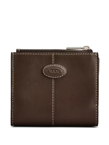 Portofel Tod's cu autograf maro