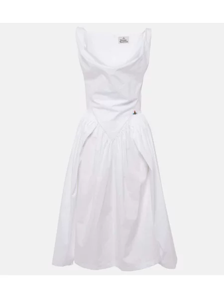 Rochie Vivienne Westwood de costum alb